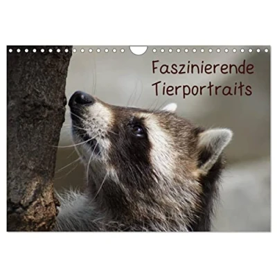 Abbildung von Faszinierende Tierportraits (Wandkalender 2025 DIN A4 quer), CALVENDO Monatskalender