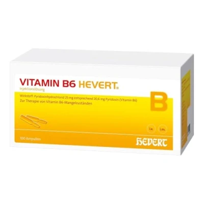 Abbildung von Vitamin B6 Hevert Ampullen 100X2 ml