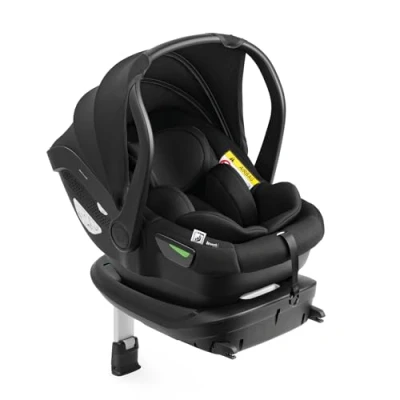 Abbildung von Hauck Babyschale Drive N Care, ab: Geburt, 0 kg, bis: 13 (Set, 2 tlg), inklusive Base und Neugeborenen Einlage