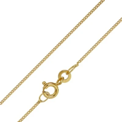 Abbildung von trendor Panzerkette Feine 14 Karat Gold 585 Breite 1,1 mm