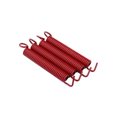 Abbildung von Guyker Noiseless Tremolo Federn (4er Set) für FR Fender Strat ST Stratocaster E Gitarre Bridge Instrumente Zubehör Ersatzteil, Rot