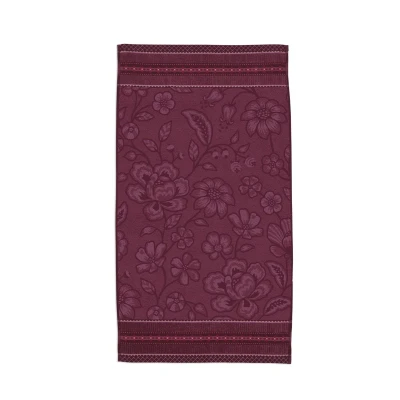 Abbildung von Jasmin Jaquard Handtuch dark pink 55x100cm (1 Stück)
