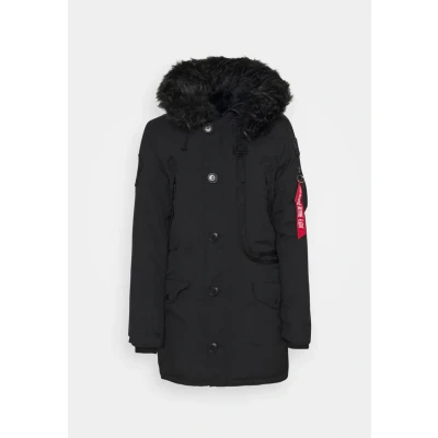 Abbildung von Alpha Industries Polar Jacket Wintermantel, Damen, Größe: XS, Black
