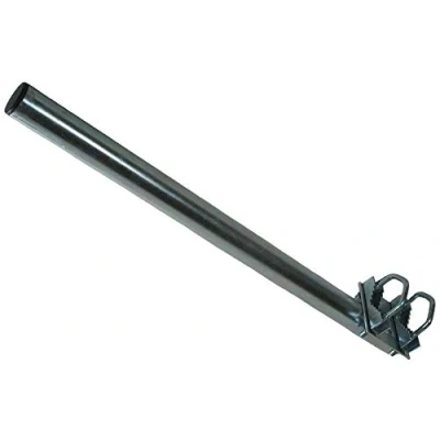 Abbildung von Geländerhalterung SAT Halterung Balkon Halter L1000 mit 2 Schellen 100cm