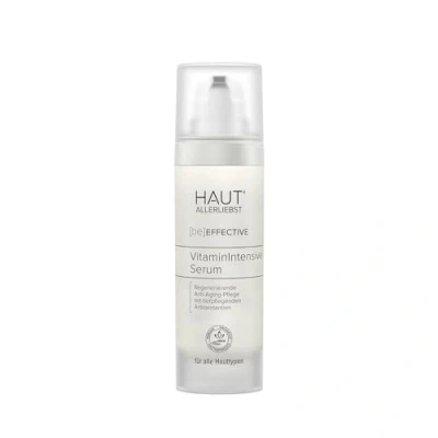 Abbildung von HAKA intensives Vitamin Serum, 30ml, Gesichtspflege, Anti Aging, schnell einziehende Feuchtigkeitscreme für Tag &amp; Nacht, mit E, vegan, empfindliche Haut