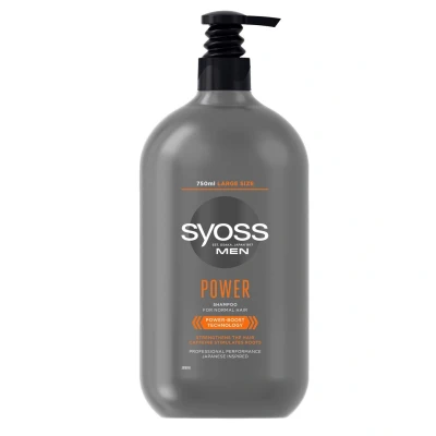 Abbildung von 6x Syoss Men Shampoo Power für normales Haar 750ml