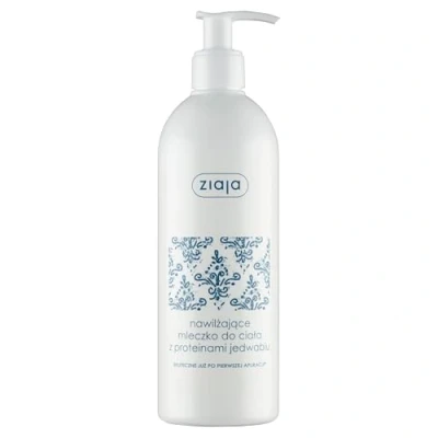 Abbildung von Ziaja Glättende Körperlotion Ceramide /// Nawilzajace mleczko do ciala z proteinami jedwabiu 400ml