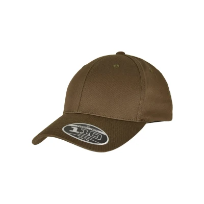 Abbildung von Flexfit Curved Visor Snapback Cap, Herren, Größe: One Size, Olive