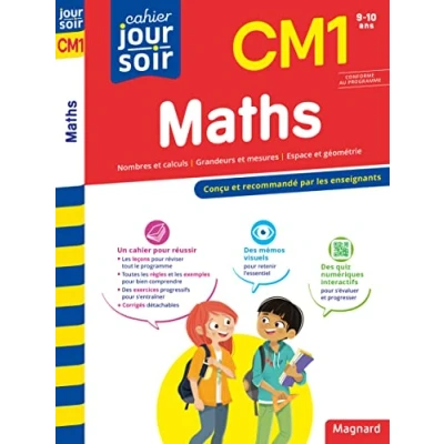 Abbildung von Maths CM1 Cahier Jour Soir: Conçu et recommandé par les enseignants