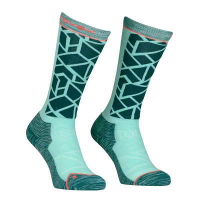 Abbildung von Ortovox Women Ski Tour Comp Long Socks Dark Pacific Größe 39/41