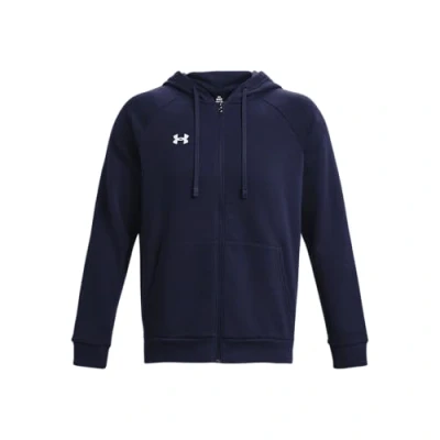 Abbildung von Under Armour Herren UA Rival Fleece FZ Hoodie, Zip Up weich gebürsteter Pullover mit durchgehendem Reißverschluss