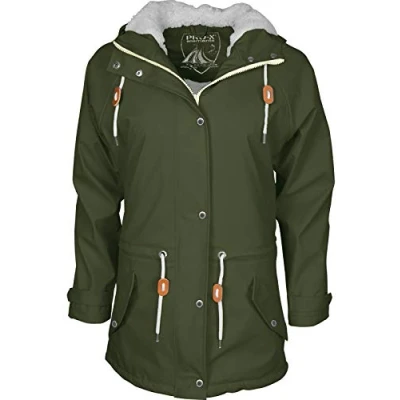 Abbildung von PRO X elements Damen Kira Jacke, Dark Green, 46