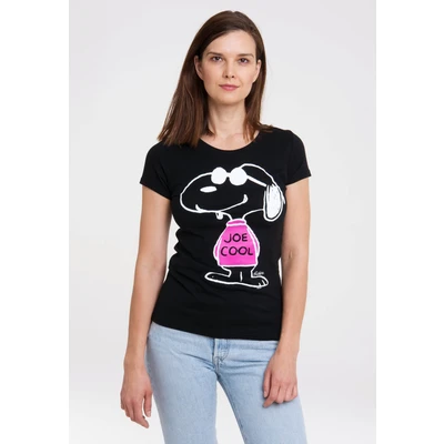 Abbildung von LOGOSHIRT T Shirt &quot;Peanuts Snoopy Joe Cool&quot;, mit lizenziertem Originaldesign