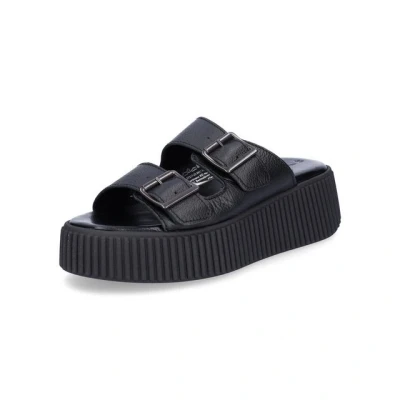 Abbildung von Tamaris Pantolette hoch, Damen, Größe: 40, Black Leder