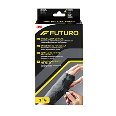 Abbildung von FUTURO Handgelenk Schiene Stabilisierung und Unterstützung bei schmerzenden, schwachen oder verletzten Handgelenken verstellbar