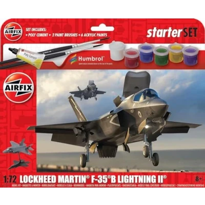 Abbildung von Airfix Starter Set Lockheed Martin F 35B Lightning II