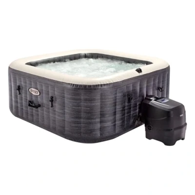 Abbildung von Intex aufblasbarer Whirlpool 4 Personen Greystone Deluxe