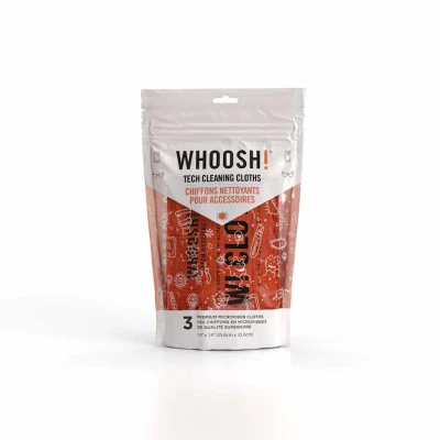 Abbildung von Whoosh XL Antimikrobielle Mikrofaser Reinigungstücher(3er Pack) 1FGCL3COM