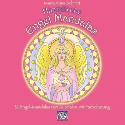 Abbildung von Himmlische Engel Mandalas: 32 Mandalas zum Ausmalen, mit Farbdeutung