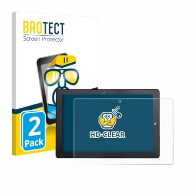 Abbildung von BROTECT (2 Stück Schutzfolie für Awow AiBook 10 Displayschutz Folie Ultra Klar