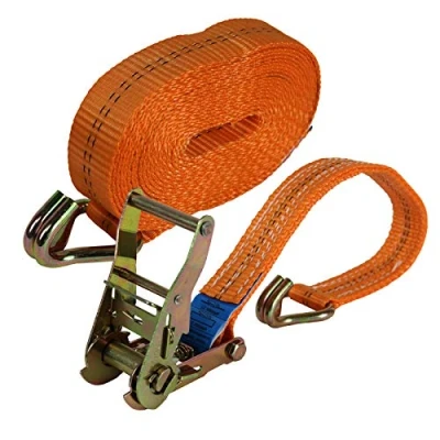 Abbildung von TRUTZHOLM Profi Ratschen Spanngurt Spanngurte Zurrgurt 2 TLG 6m 2t 2to 2000kg TÜV/GS ORANGE