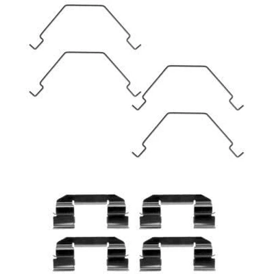 Abbildung von HELLA 8DZ 355 203 691 Zubehörsatz, Scheibenbremsbelag MAZDA: 626 V Limousine, 323 F 6, IV Schrägheck, FORD USA: PROBE 2