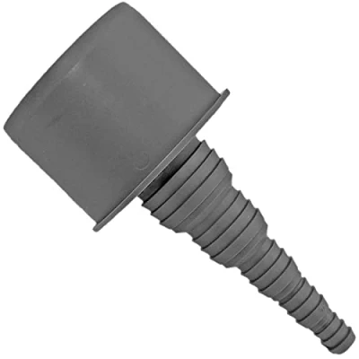 Abbildung von MegaHaustechnik Größe Ø DN50 HT Abflussrohr System Rohr Schlauchnippel Schlauch 8,2 26,5mm (Grau)