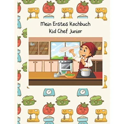 Abbildung von Mein Erstes Kochbuch: Kid Chef Junior für Jungs. Rezeptbuch zum selberschreiben. Kochbuch Meine liebsten rezepte. Rezepte ordner. ... backbuch (Meine Rezepte)