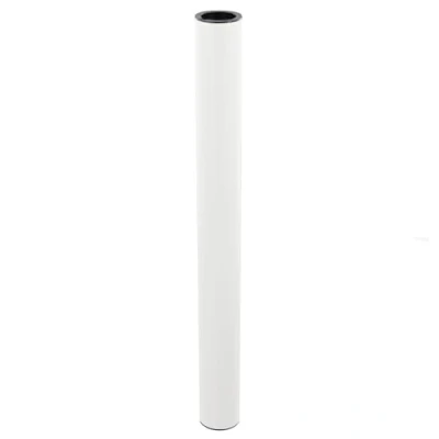 Abbildung von Wagner Möbelbein/Tischbein/Möbelfuß/Systemrohr TENO Ø 30 x 297 mm, individuell mit System und QuickClick kombinierbar, Stahl pulverbeschichtet weiß, Tragkraft 50 kg 12163201