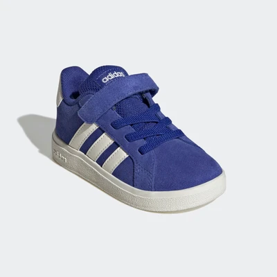 Abbildung von adidas Jungen Unisex Kinder Grand Court 00s Shoes Infants Schuhe, Collegiate Green/Off White/Core Black, 26.5 EU