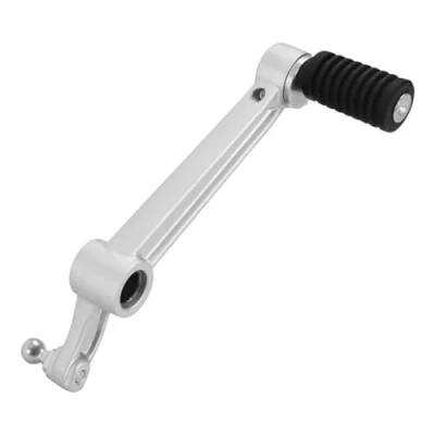 Abbildung von Fussrasten Pedal Für Aprilia RS660 2021 2023 Silber Schwarz Motorrad Bremspedal Fußhebel Moto Pedale