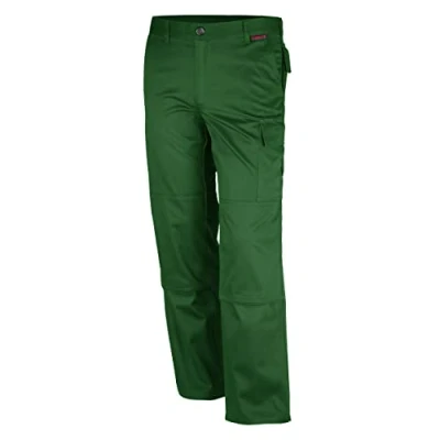 Abbildung von Qualitex Workwear Arbeitsbundhose comfortable Arbeitshose faserverstätkte Werkstatthose aus MG 300 g (1 tlg) komfortable Bundhose mit 9 Taschen Strapazierfähig Pflegeleicht