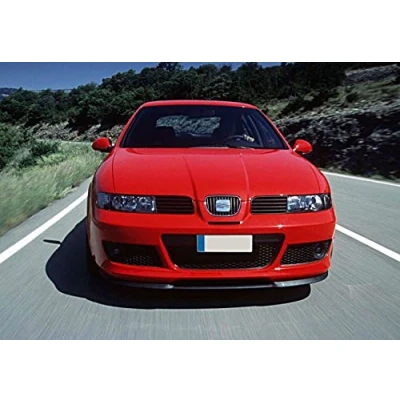 Abbildung von Cup Front Spoiler Lippe Schürze Ansatz ABS Lackierbar Schwarz