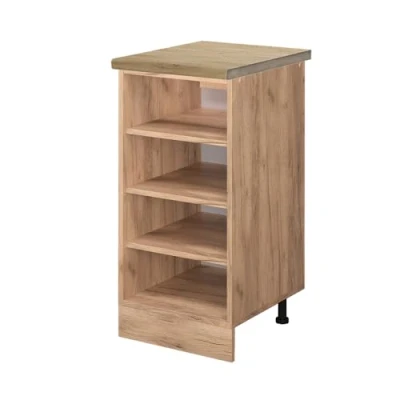Abbildung von Vicco Küchenregal R Line, Goldkraft Eiche, 40 cm, AP Eiche