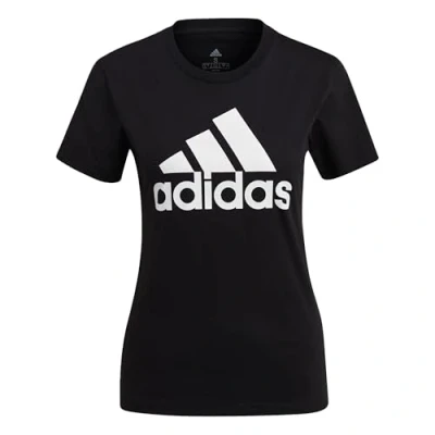 Abbildung von adidas Sportswear Essentials Tshirt print, Damen, Größe: XS, Black/white