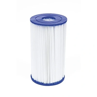 Abbildung von Bestway Flowclear™ Filterkartusche Gr.IV,14,2 x 25,4 cm, blau
