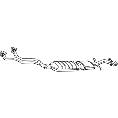 Abbildung von BOSAL 099 085 Katalysator Euro 1, 2 mit Anbauteilen BMW: 3 Cabrio, Touring, Limousine kfzteile, kfzteile24, bandel online, bandel, atp