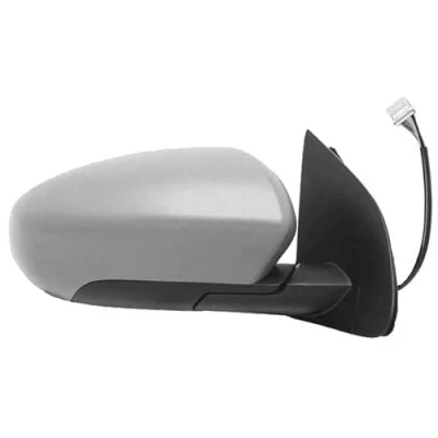 Abbildung von Außenspiegel Prasco Premium DS7107333P rechts grundiert elektrisch beheizbar, inneneinstellbar, anklappbar NISSAN: Qashqai / Qashqai+2 I