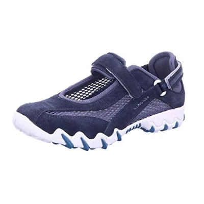 Abbildung von Allrounder by Mephisto Niro, Klettverschluss, C. Suede 55/ Open Mesh 97, Ocean/ St Klettschuh