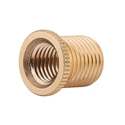 Abbildung von Keenso Auto Schaltknauf Gewinde Adapter, Universal Adapter Aluminiumlegierung M10 M8 Adapter(M10*1,25)