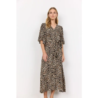 Abbildung von Soyaconcept Pietta Blusenkleid, Damen, Größe: 2XL, Sand