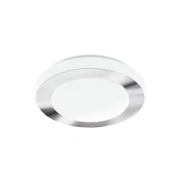 Abbildung von Eglo 95282 Badezimmerleuchte LED Carpi in weiß, chrom und weiß 11W Ø 30cm