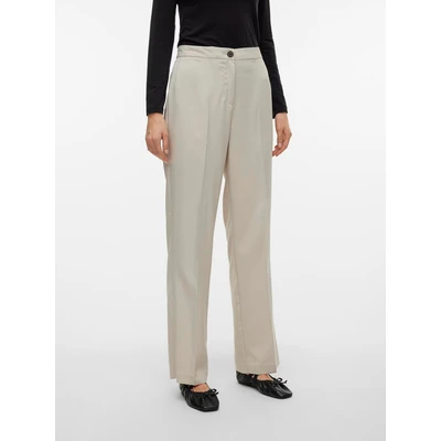 Abbildung von VERO MODA Damen VMRITA MW Straight Pant Boo Hose, Silver Lining, XXL / 32L
