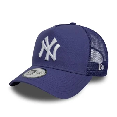 Abbildung von New Era York Yankees MLB Cap Verstellbarer Snapback Truckercap Baseball NY lila One Size