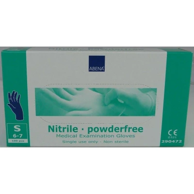 Abbildung von Nitril Handschoenen poedervrij Maat S