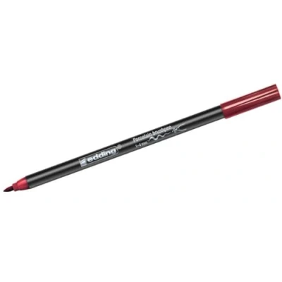 Abbildung von edding 4200 porcelein brushpen oud rood 10ST 1 4 mm / 4200046