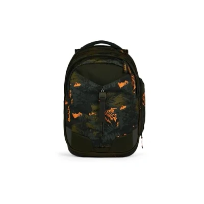 Abbildung von Satch Match Schulrucksack Einzeln Jurassic Jungle Dunkelgrün