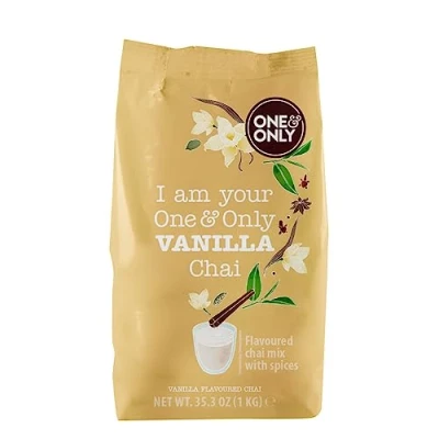 Abbildung von One&amp;Only Chai Powder Vanilla 1 kg Süße Würze von Zimt, abgerundet mit einer feinen Vanillenote, ein Hauch Indiens