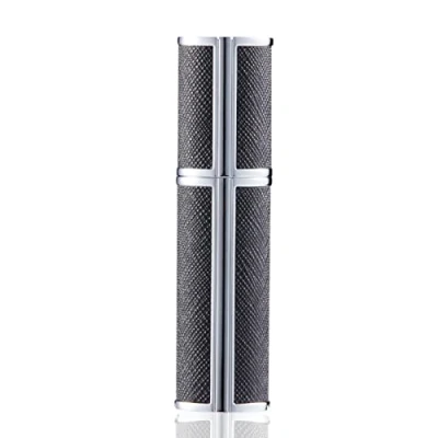 Abbildung von SUBORAWOS Parfümzerstäuber Nachfüllbar,Mini Parfum Zerstäuber für Unterwegs,Leer Sprühflasche Parfum,Handtasche Parfümflaschen Reise 5ml(YB Schwarz)