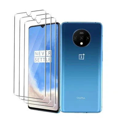 Abbildung von Ydiciv 3 Stück Schutzfolie für OnePlus 7T Panzer Schutz Glas, [9H Härte Glas], [HD Klar Schutzglas], [No Bubble],